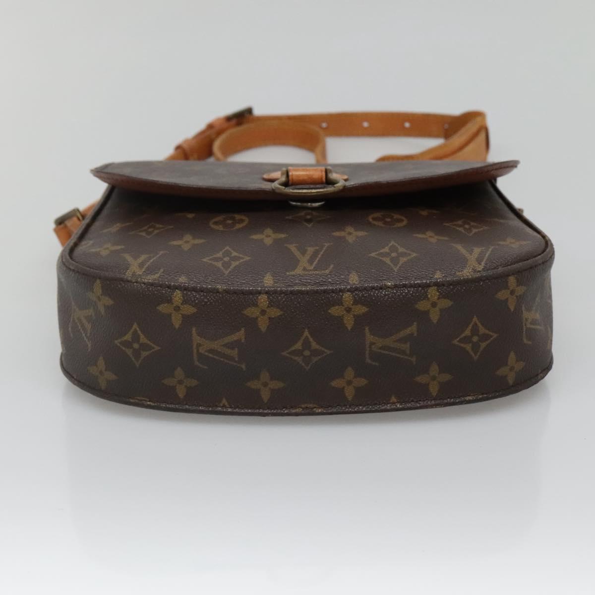 LOUIS VUITTON Monogram Saint Cloud GM Shoulder Bag M51242 LV Auth 135365