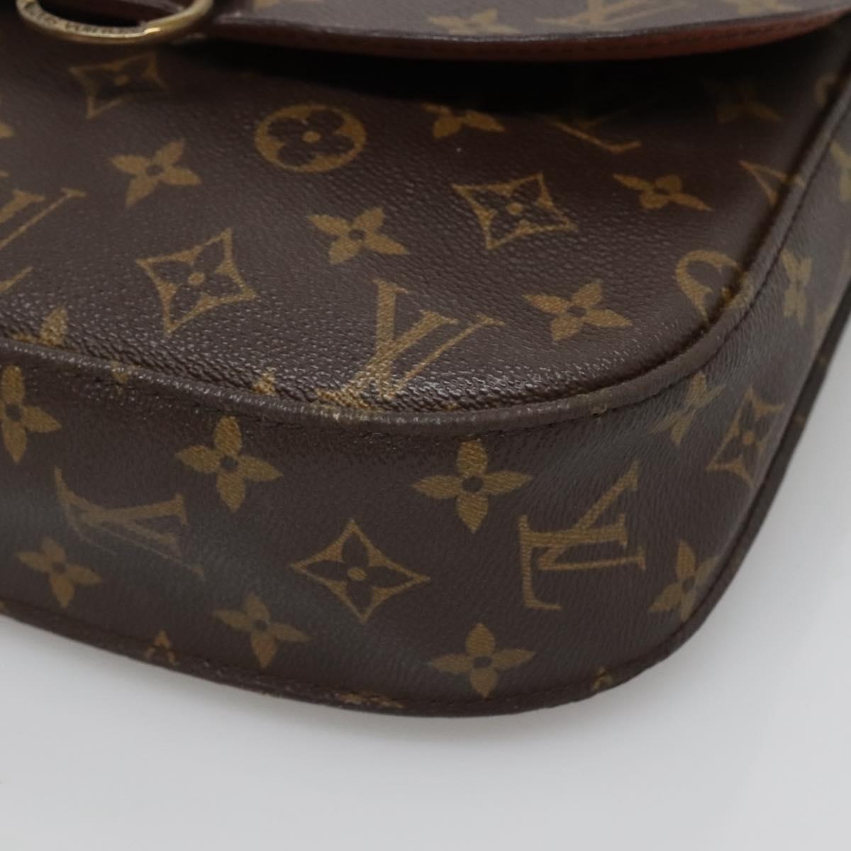 LOUIS VUITTON Monogram Saint Cloud GM Shoulder Bag M51242 LV Auth 135365