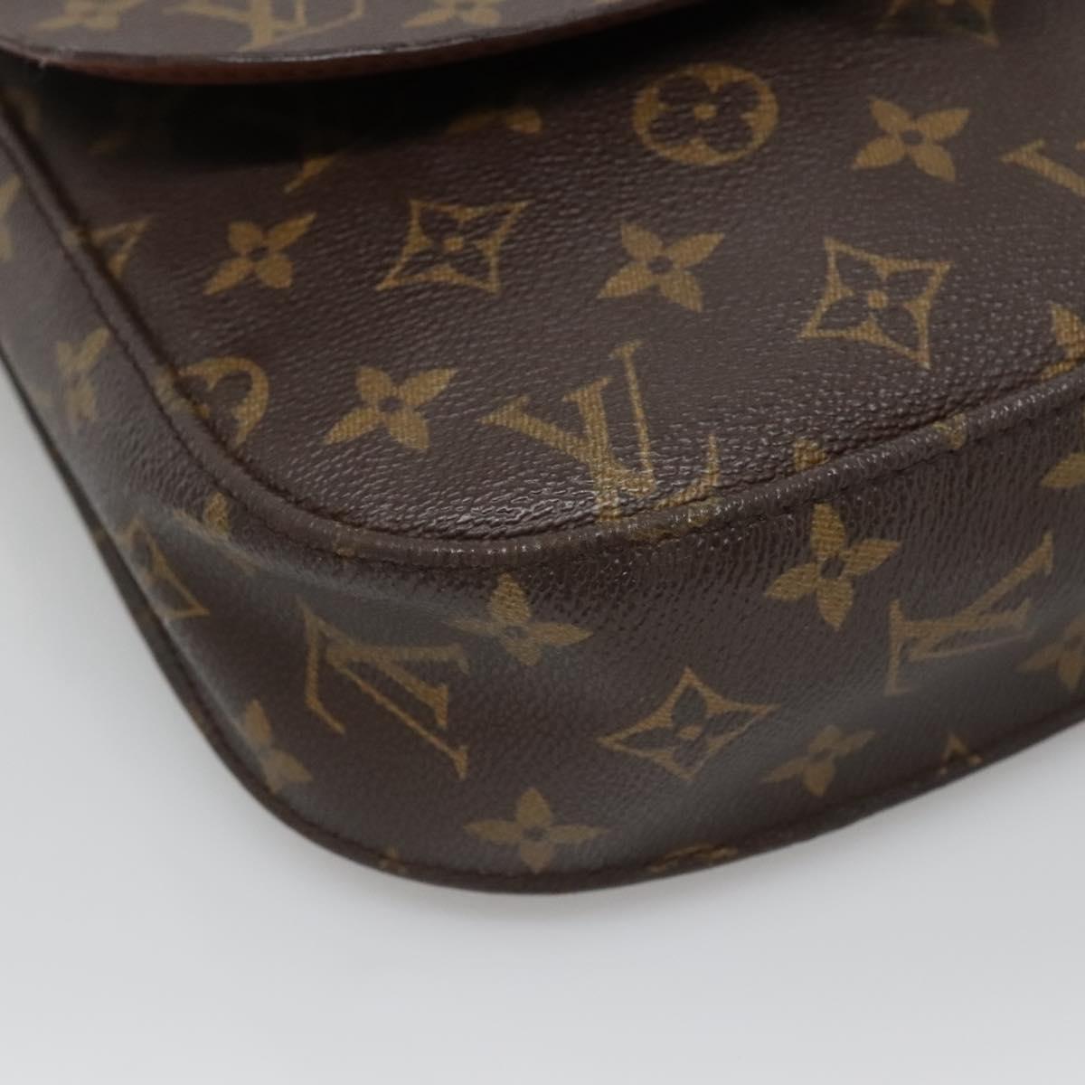 LOUIS VUITTON Monogram Saint Cloud GM Shoulder Bag M51242 LV Auth 135365