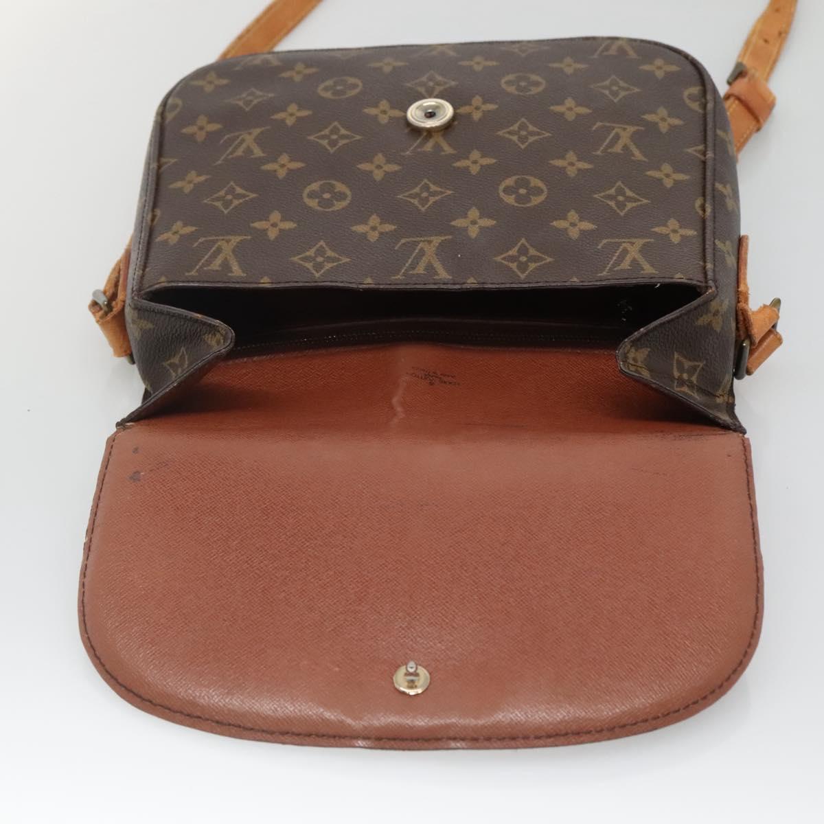 LOUIS VUITTON Monogram Saint Cloud GM Shoulder Bag M51242 LV Auth 135365