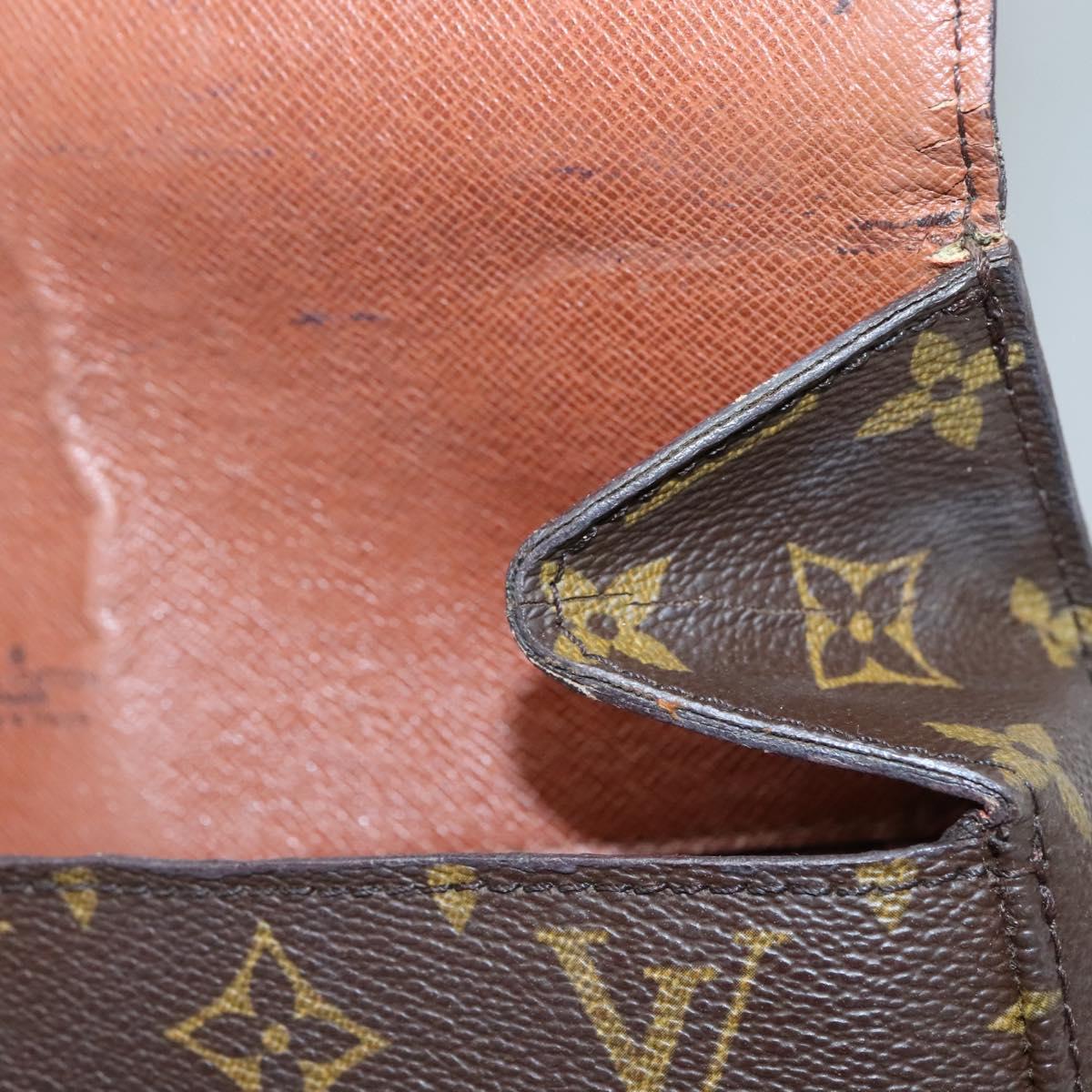 LOUIS VUITTON Monogram Saint Cloud GM Shoulder Bag M51242 LV Auth 135365