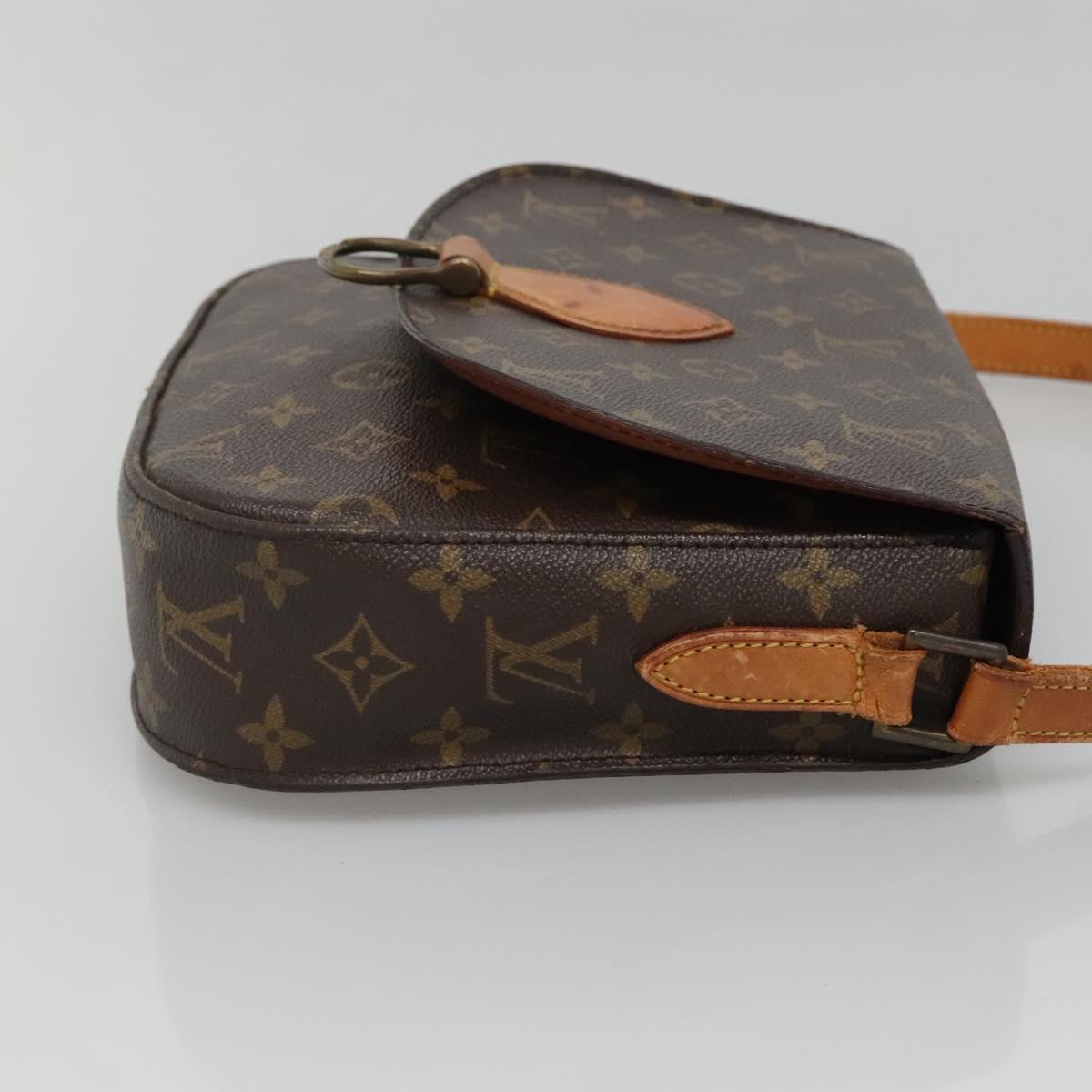 LOUIS VUITTON Monogram Saint Cloud GM Shoulder Bag M51242 LV Auth 135365