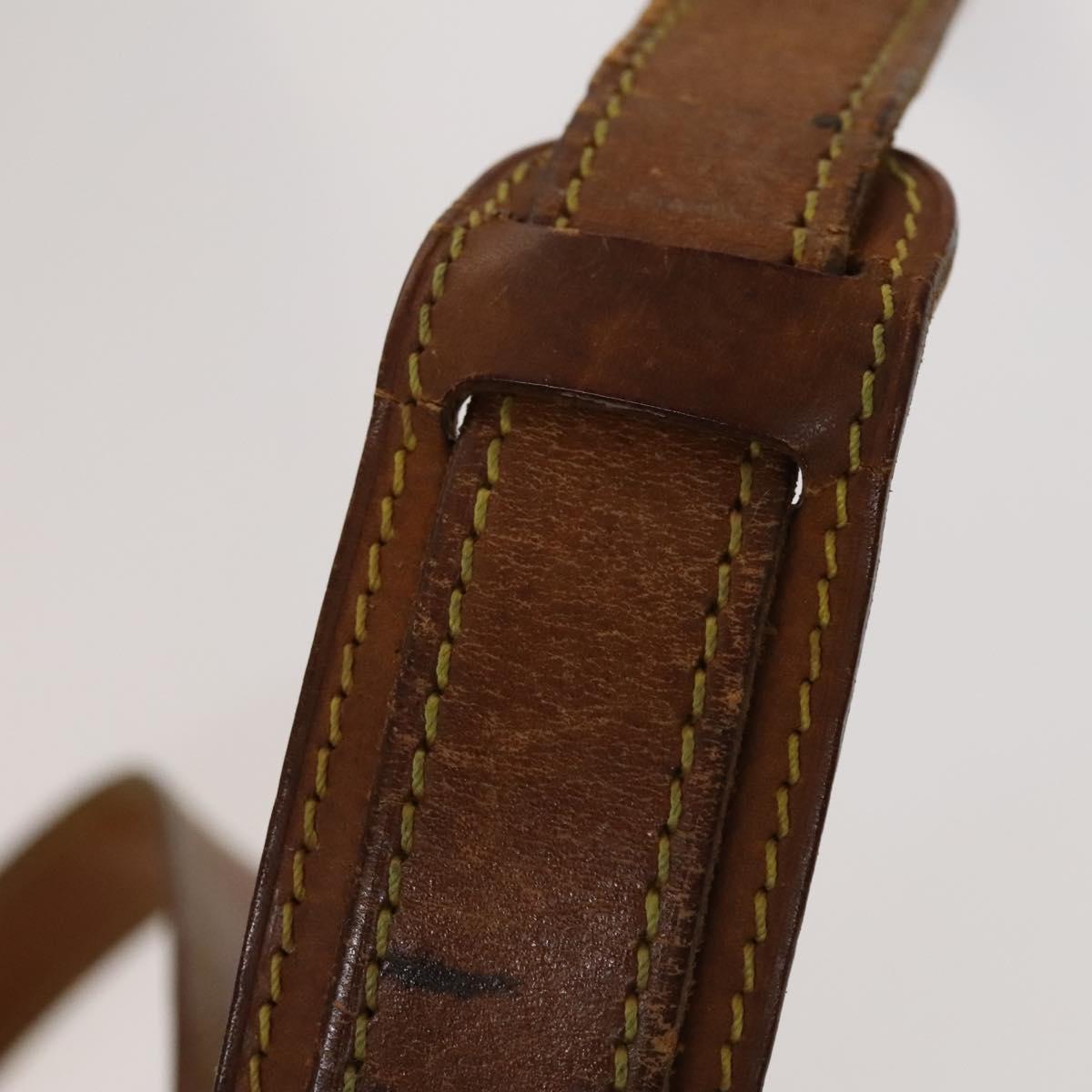 LOUIS VUITTON Monogram Saumur 43 Shoulder Bag M42252 LV Auth 135367