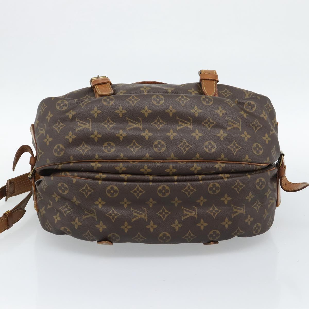 LOUIS VUITTON Monogram Saumur 43 Shoulder Bag M42252 LV Auth 135367