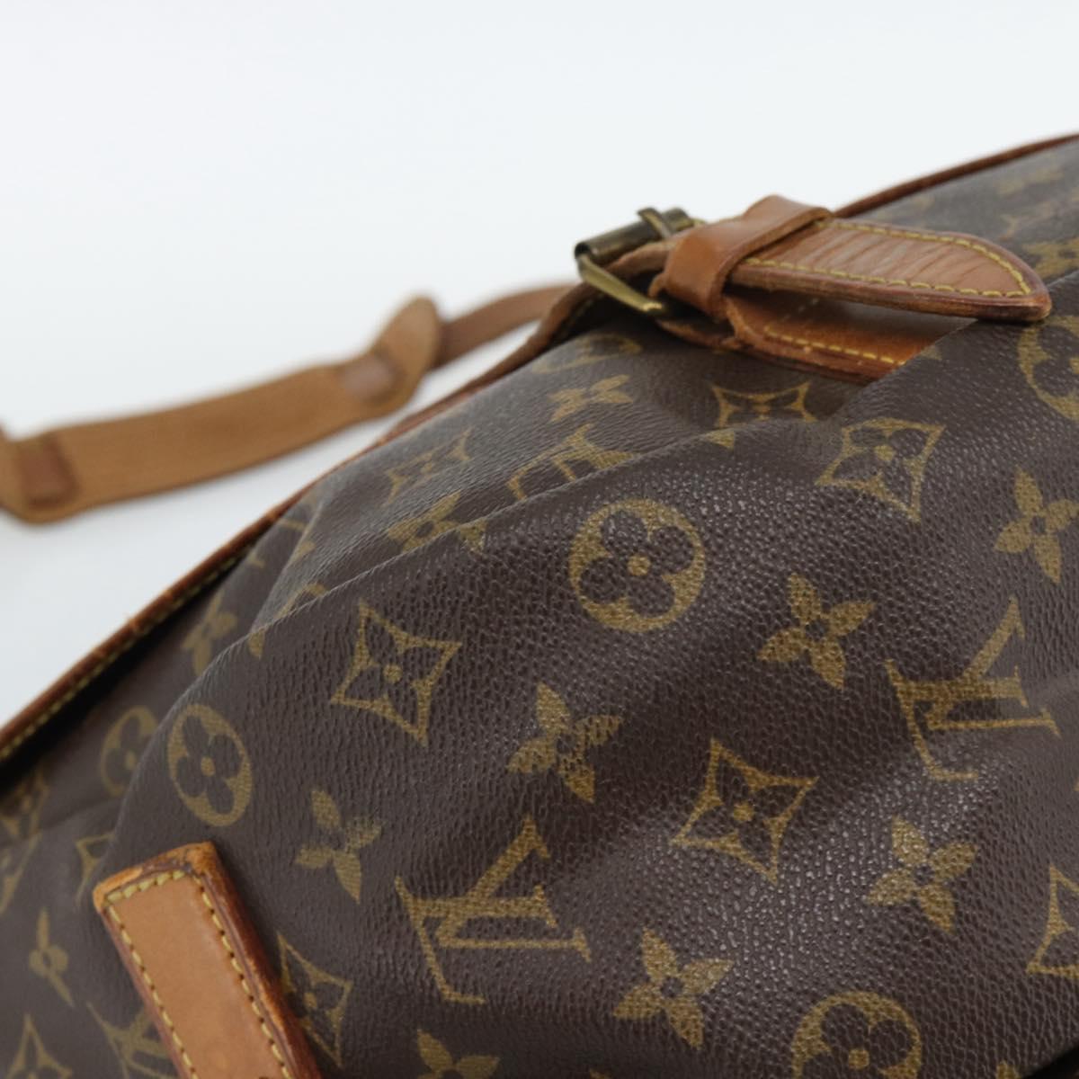 LOUIS VUITTON Monogram Saumur 43 Shoulder Bag M42252 LV Auth 135367