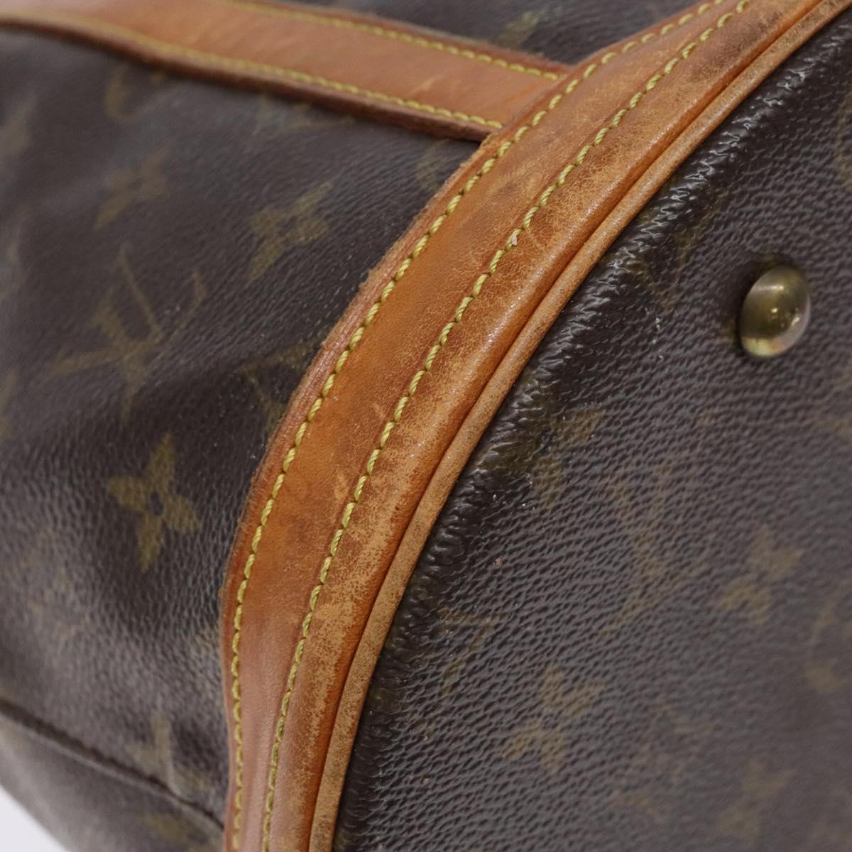 LOUIS VUITTON Monogram Bucket GM Shoulder Bag M42236 LV Auth 135369