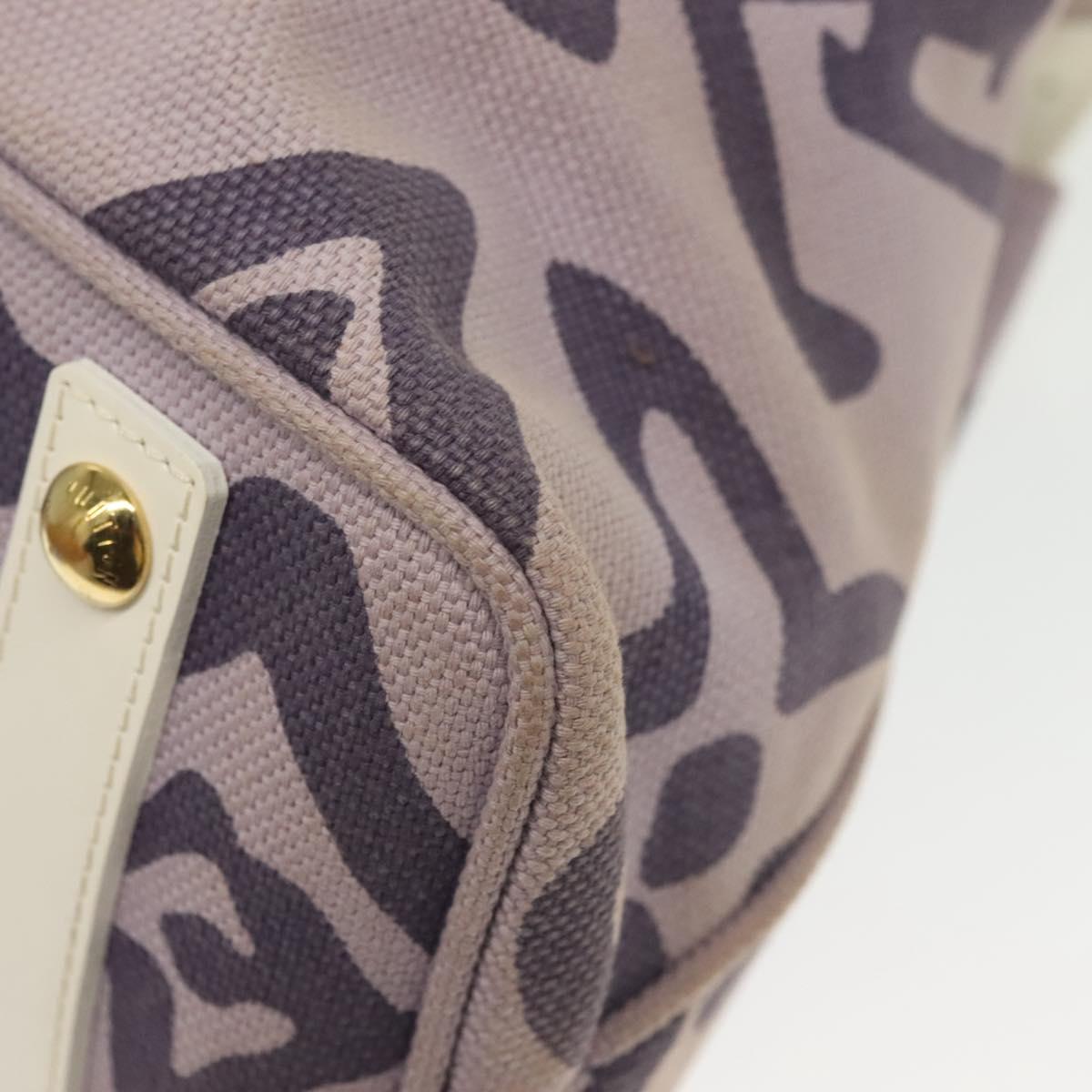 LOUIS VUITTON Cruise line Taicienne PM Bag Canvas Lila M95680 LV Auth 135371