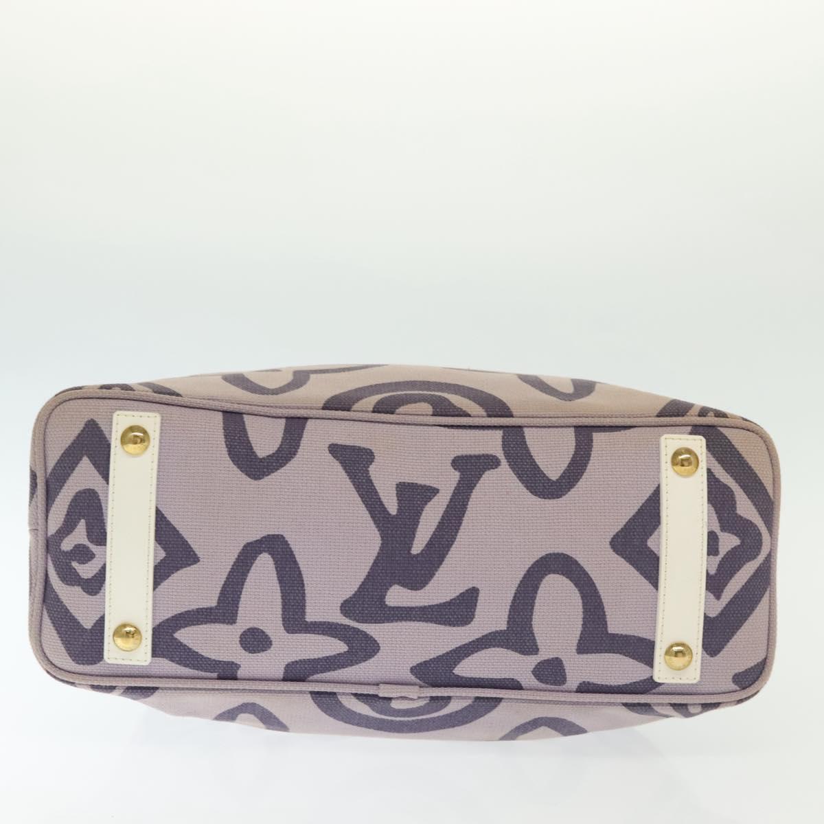LOUIS VUITTON Cruise line Taicienne PM Bag Canvas Lila M95680 LV Auth 135371