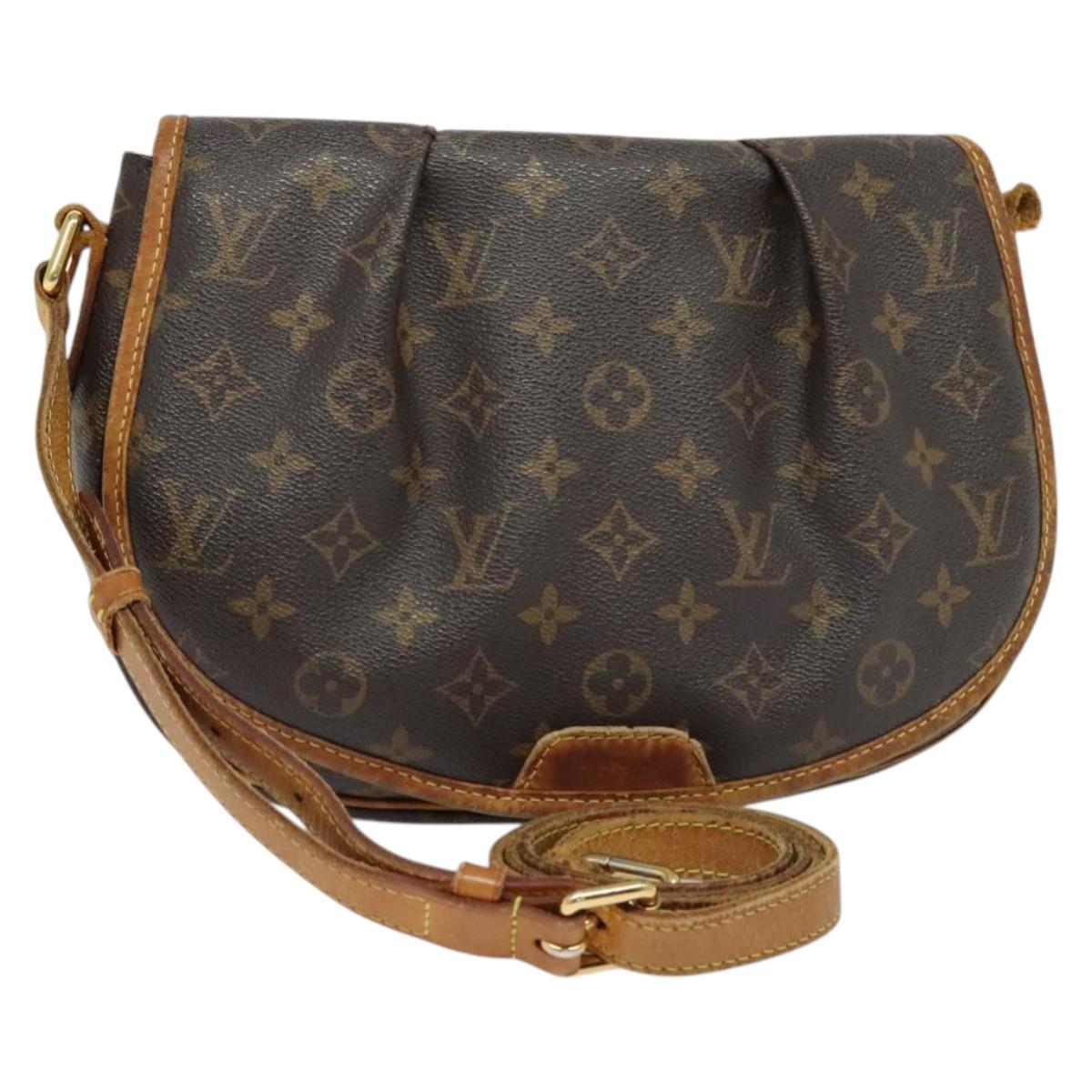 LOUIS VUITTON Monogram Menilmontan PM Shoulder Bag M40474 LV Auth 135415
