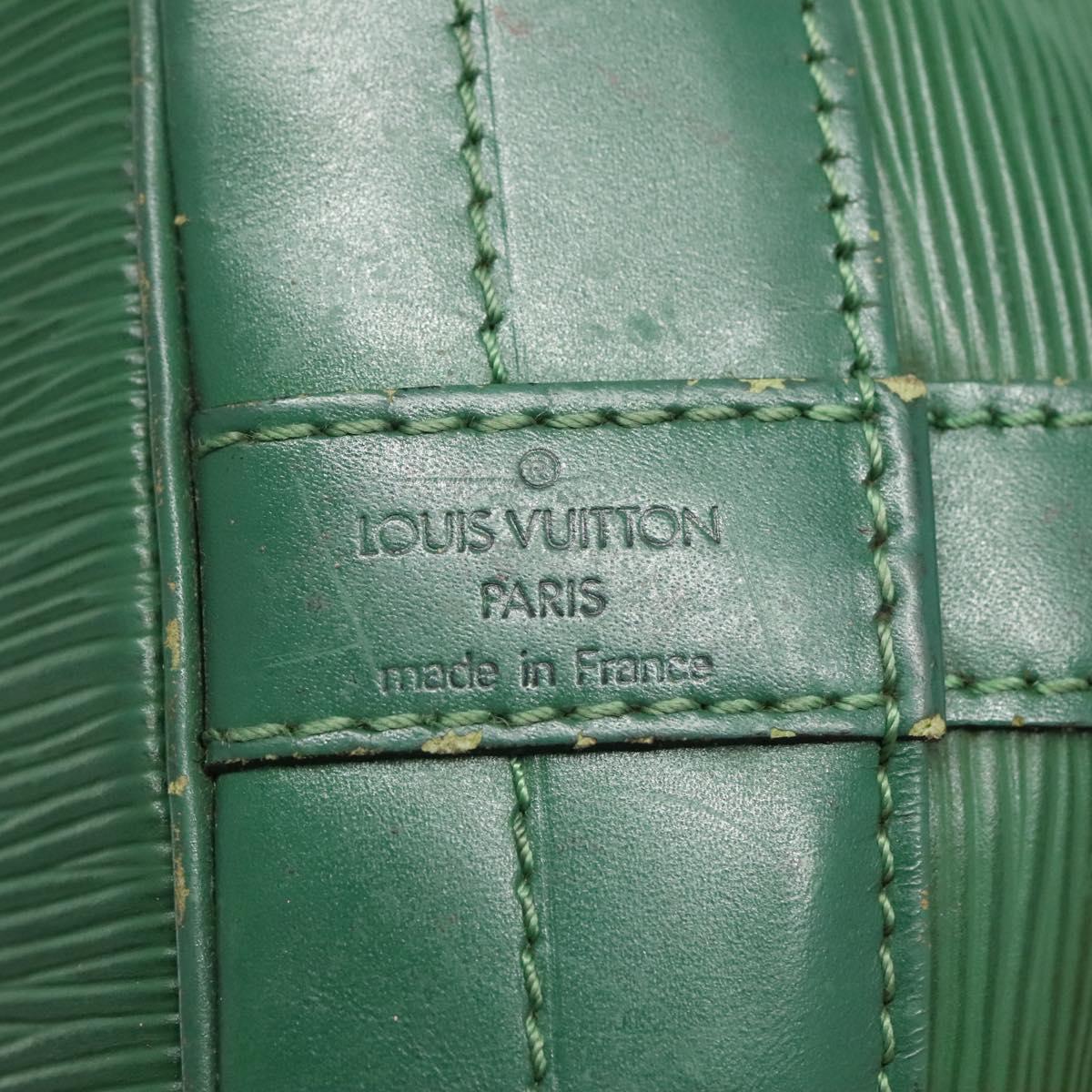 LOUIS VUITTON Epi Noe Shoulder Bag Green M44004 LV Auth 135420
