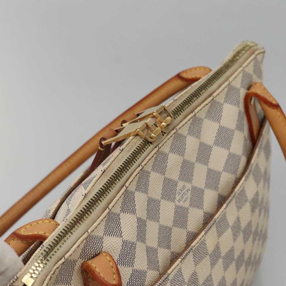 LOUIS VUITTON Damier Azur Figeri PM Shoulder Bag N41176 LV Auth 135424