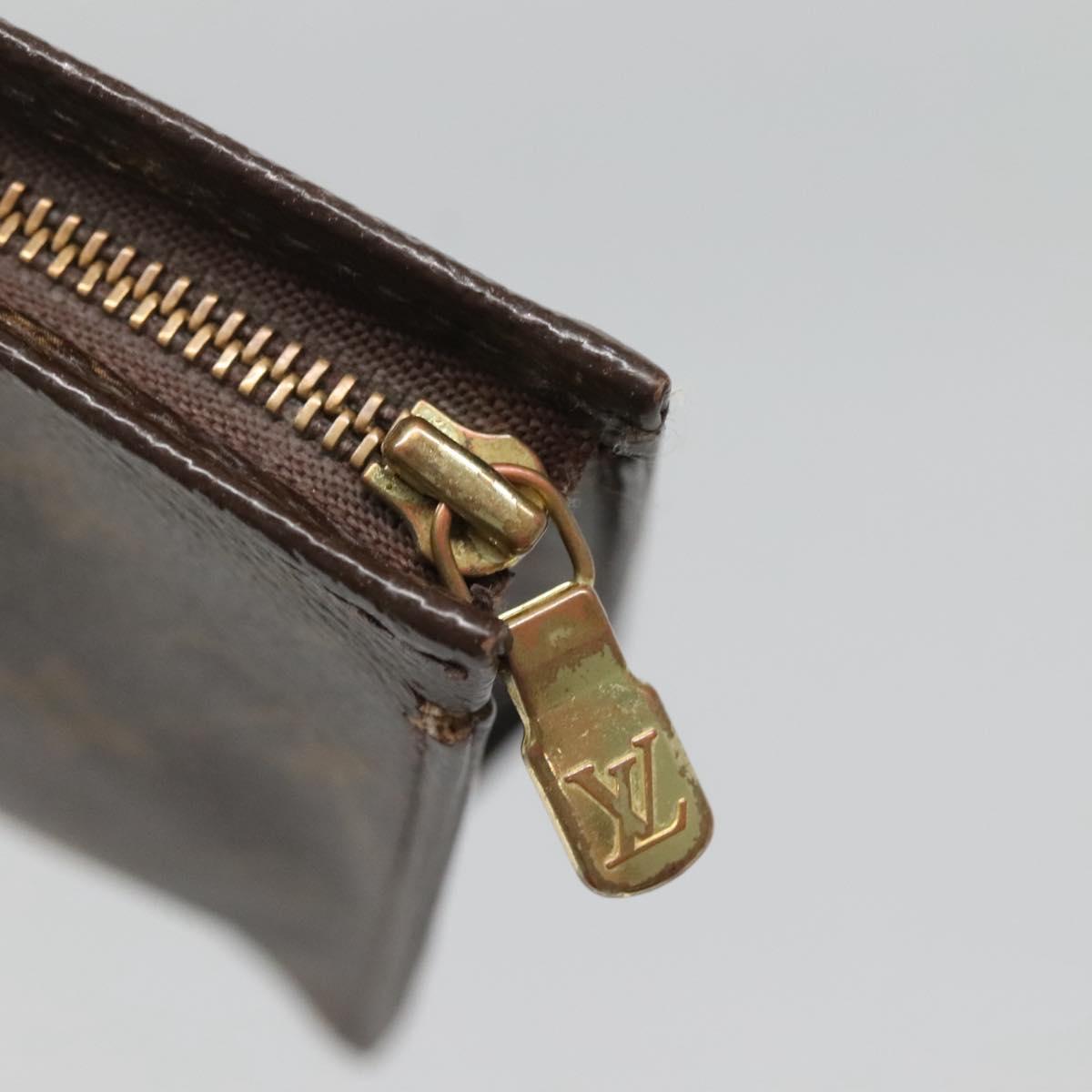 LOUIS VUITTON Monogram Posh Toilette 19 Pouch M47544 LV Auth 135429