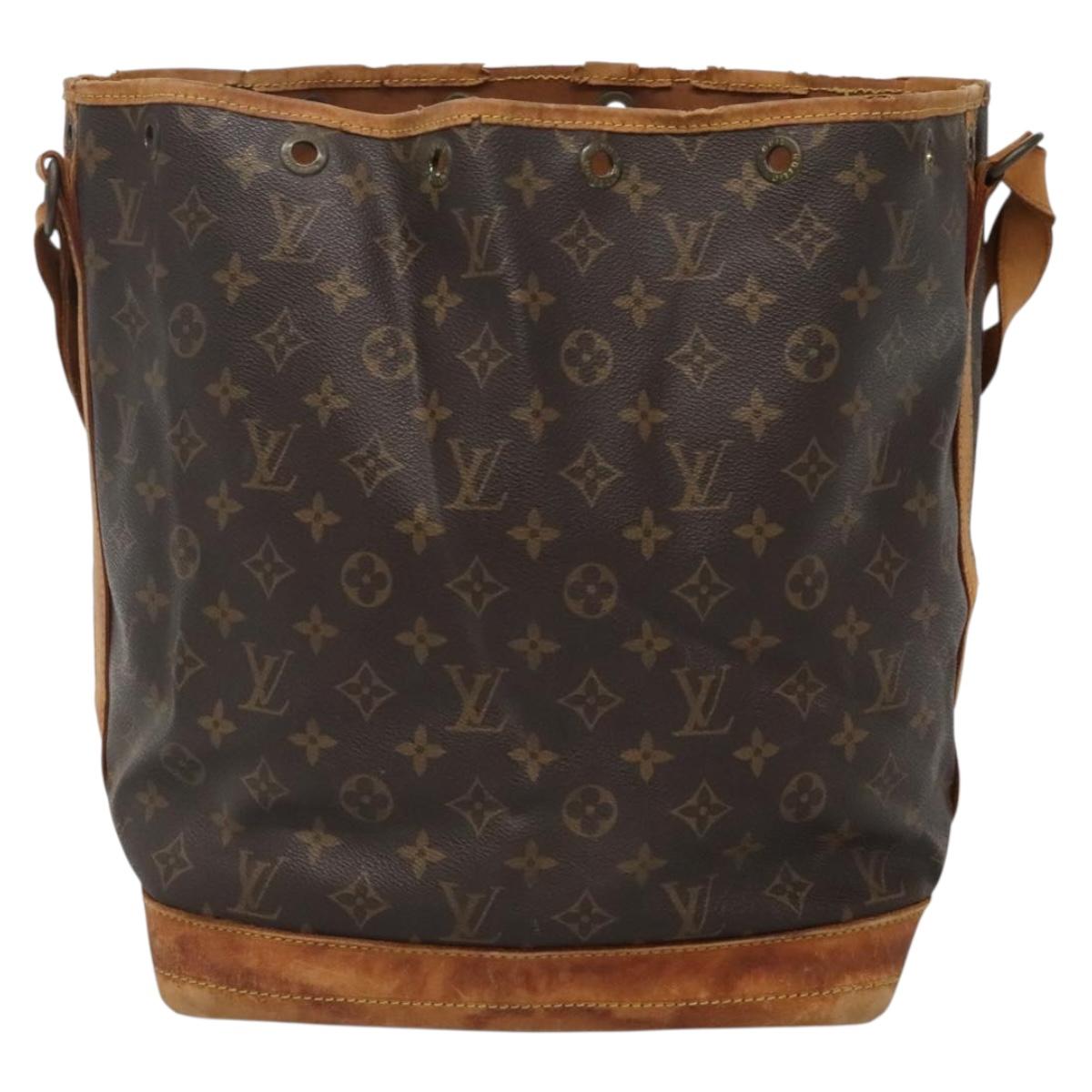 LOUIS VUITTON Monogram Noe Shoulder Bag M42224 LV Auth 135461