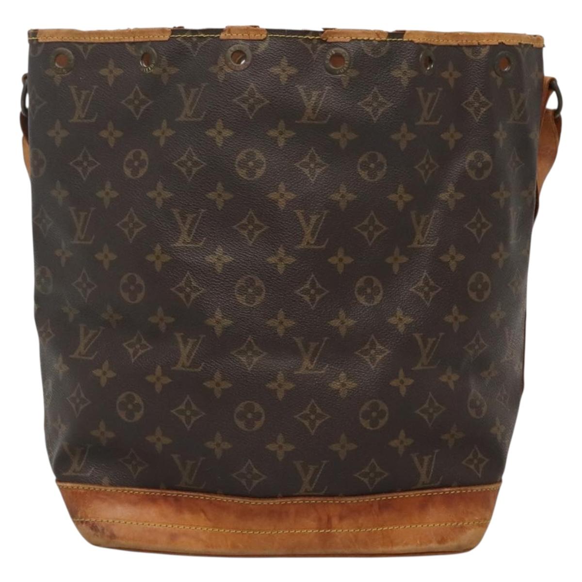 LOUIS VUITTON Monogram Noe Shoulder Bag M42224 LV Auth 135461