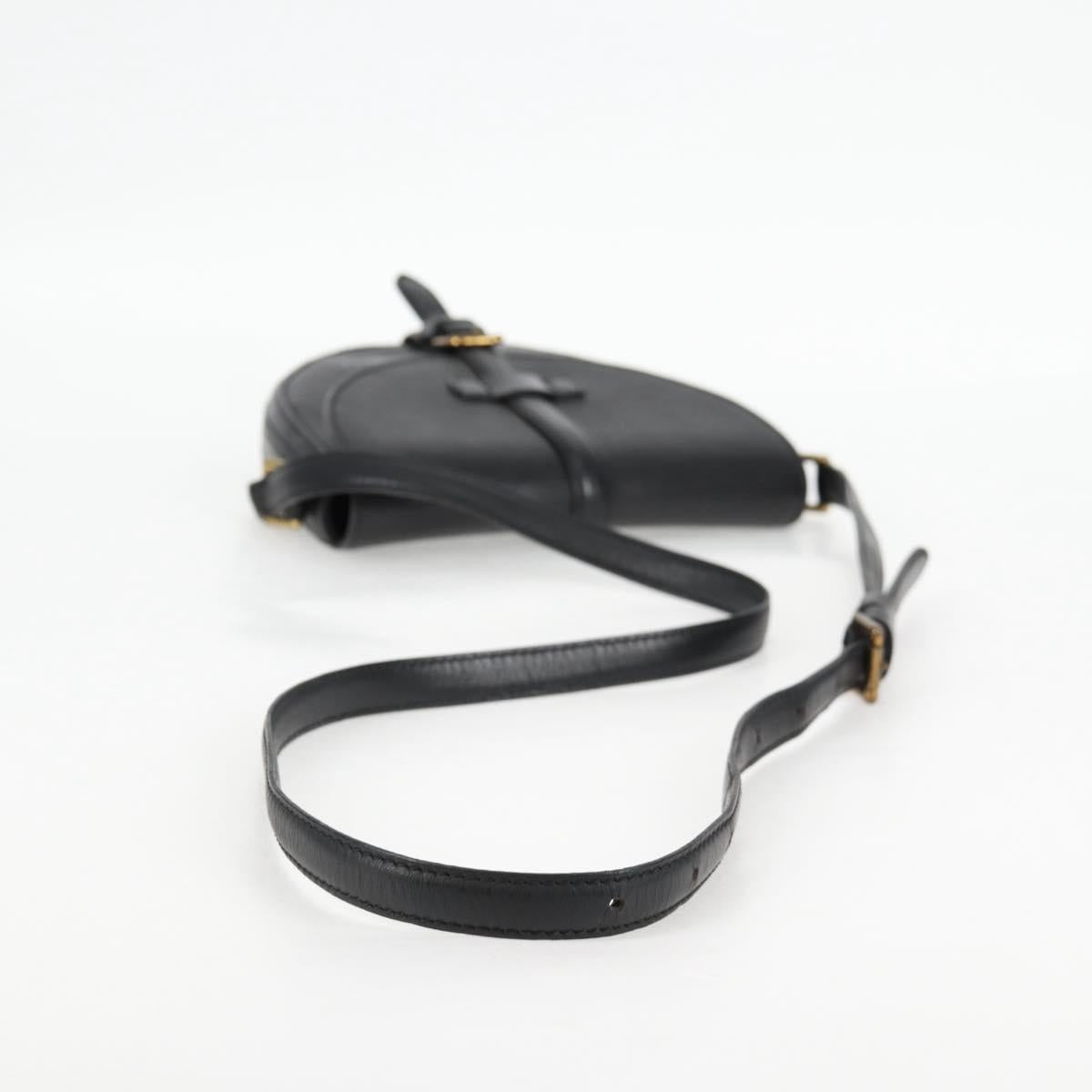 LOUIS VUITTON Epi Chantilly PM Shoulder Bag SPO Black LV Auth 135467V