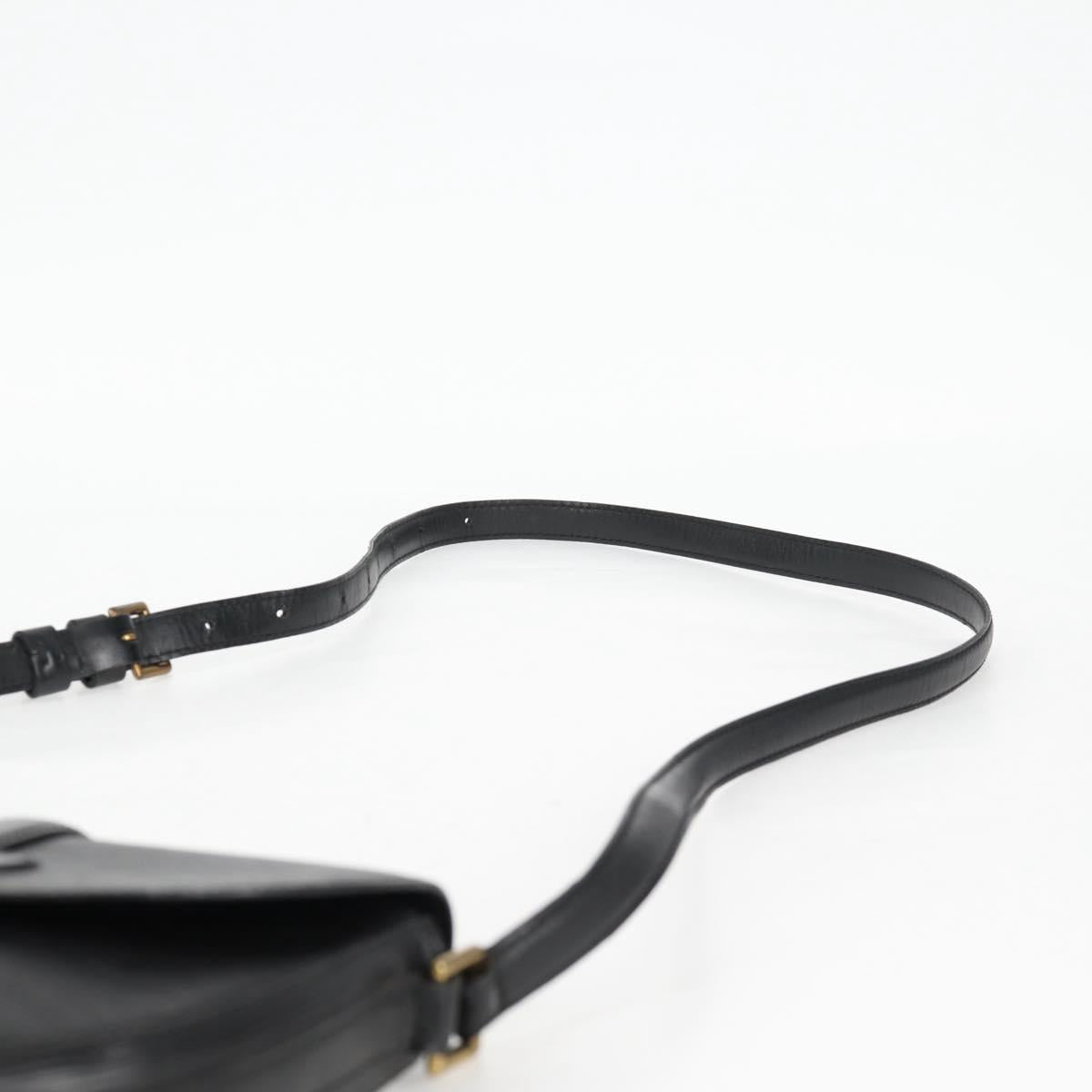 LOUIS VUITTON Epi Chantilly PM Shoulder Bag SPO Black LV Auth 135467V