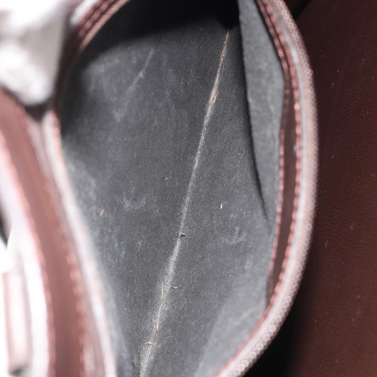 LOUIS VUITTON Epi Sac Plat Hand Bag Mocha M5908D LV Auth 135472