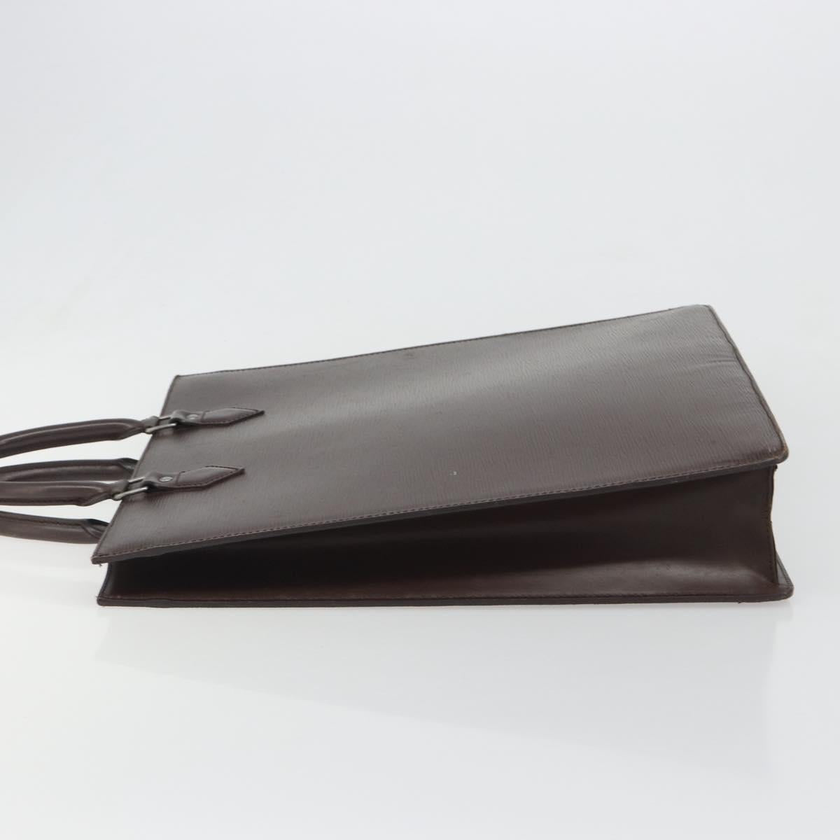 LOUIS VUITTON Epi Sac Plat Hand Bag Mocha M5908D LV Auth 135472