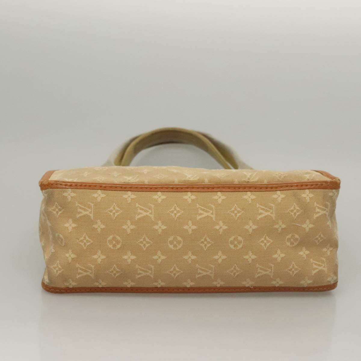 LOUIS VUITTON Monogram Mini Sac Catline Tote Bag Beige M92328 LV Auth 135480