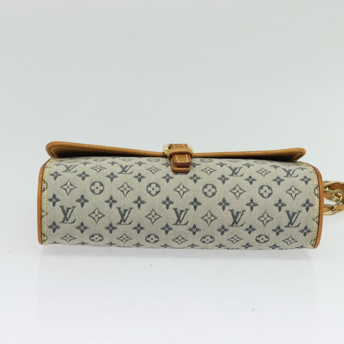 LOUIS VUITTON Monogram Mini Camille Chain Bag Blue M92002 LV Auth 135481