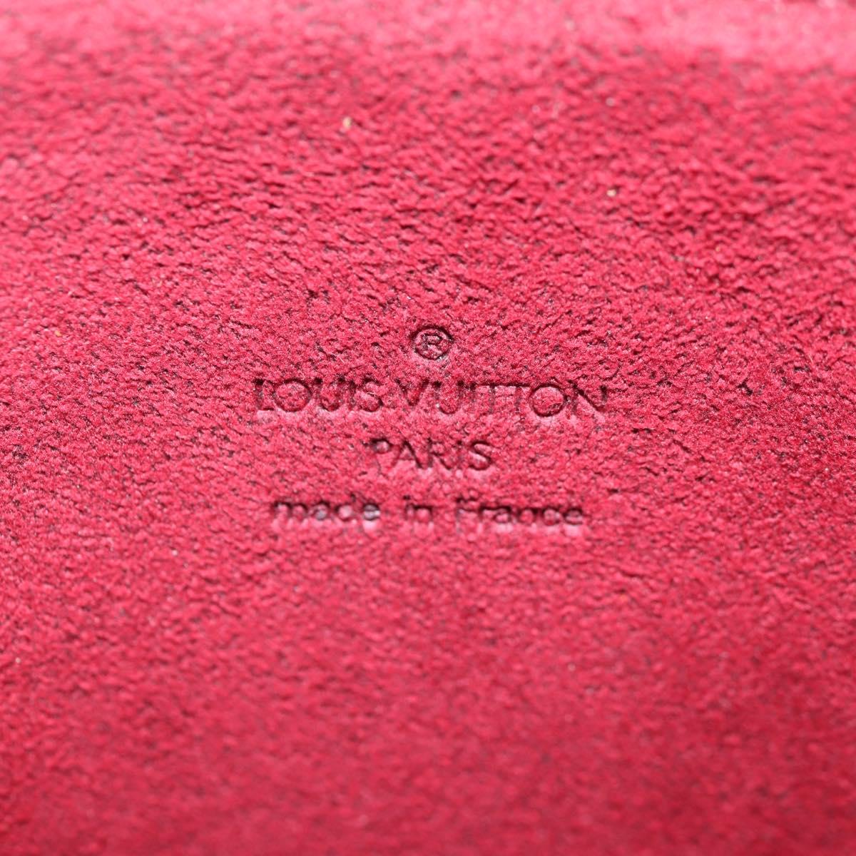 LOUIS VUITTON Monogram Multicolor Pochette Pouch White M92649 LV Auth 135504V