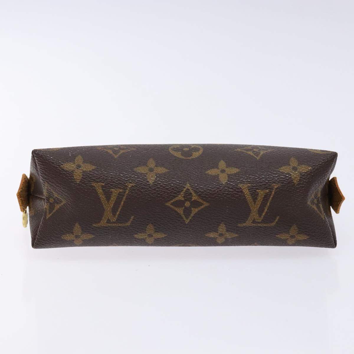 LOUIS VUITTON Monogram Pochette Cosmetic PM Pouch M43998 LV Auth 135533