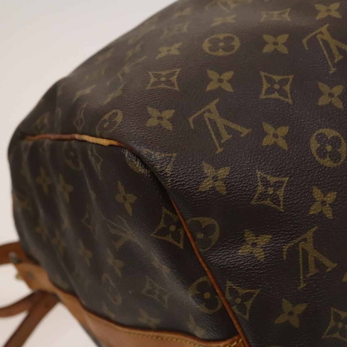 LOUIS VUITTON Monogram Keepall Bandouliere 55 Boston Bag M41414 LV Auth 135536