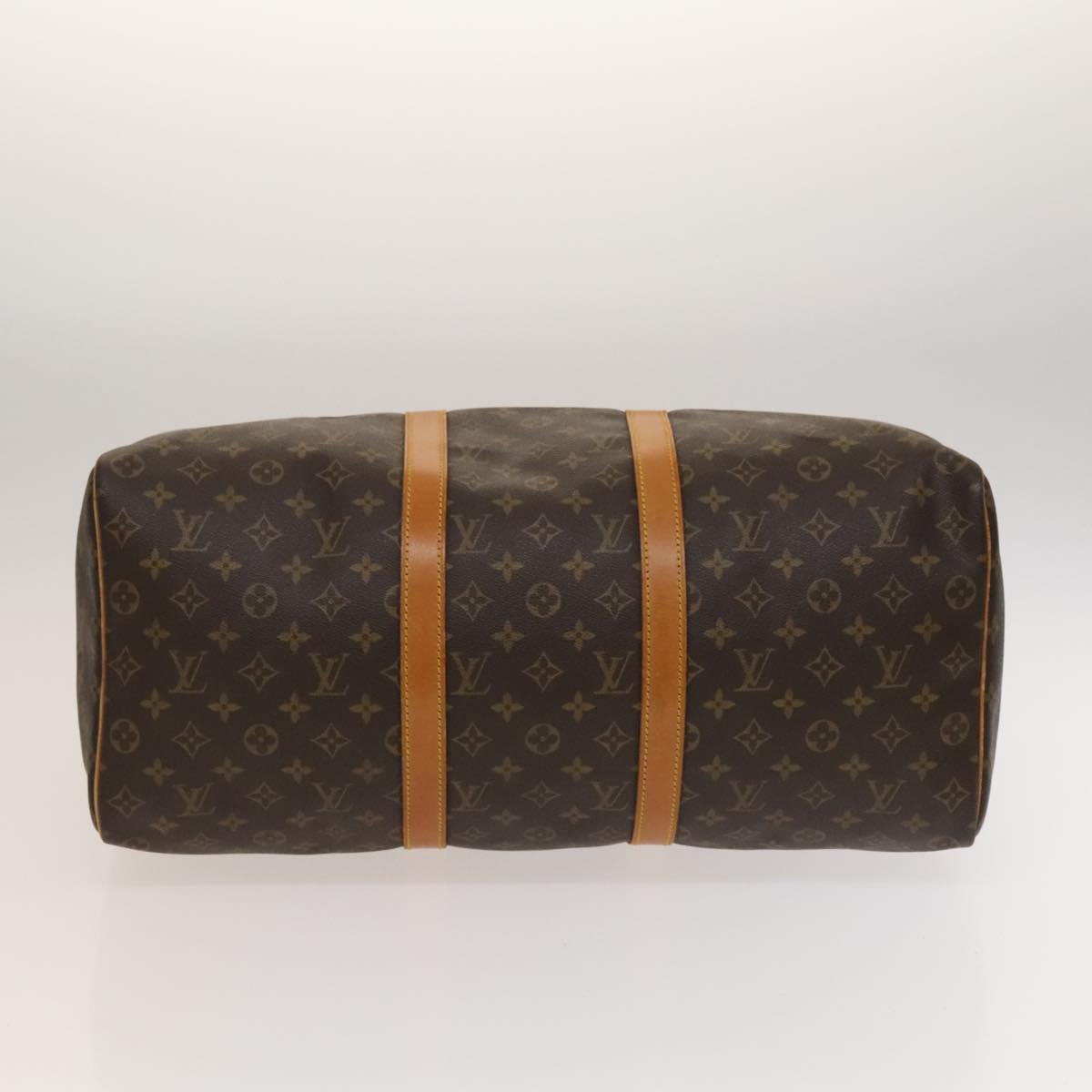 LOUIS VUITTON Monogram Keepall 50 Boston Bag M41426 LV Auth 135538