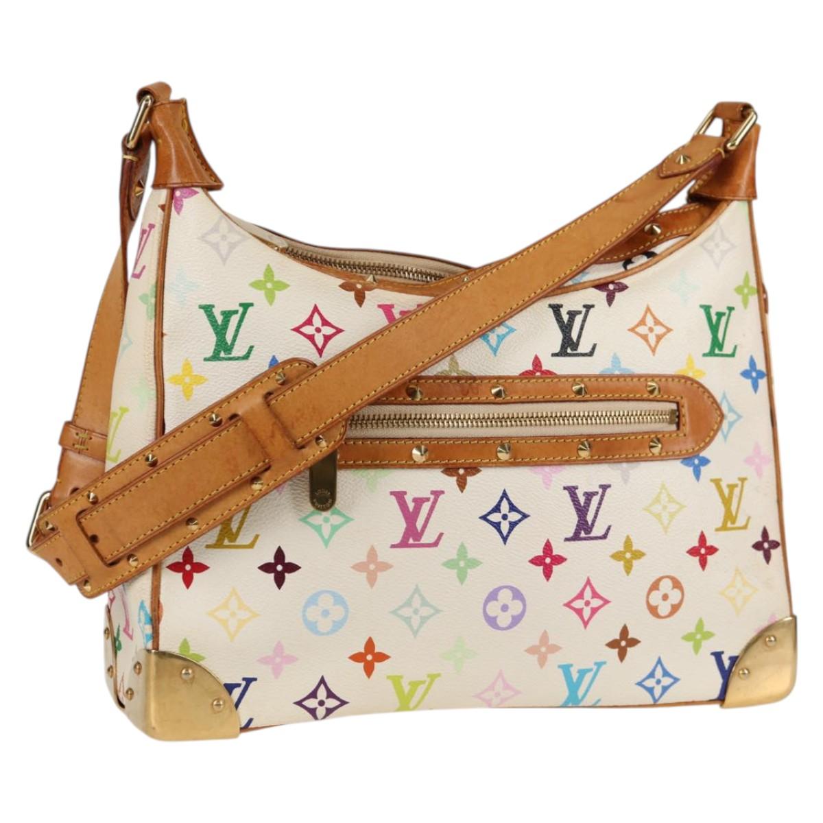 LOUIS VUITTON Monogram Multicolor Boulogne Shoulder Bag M92660 Auth 135572