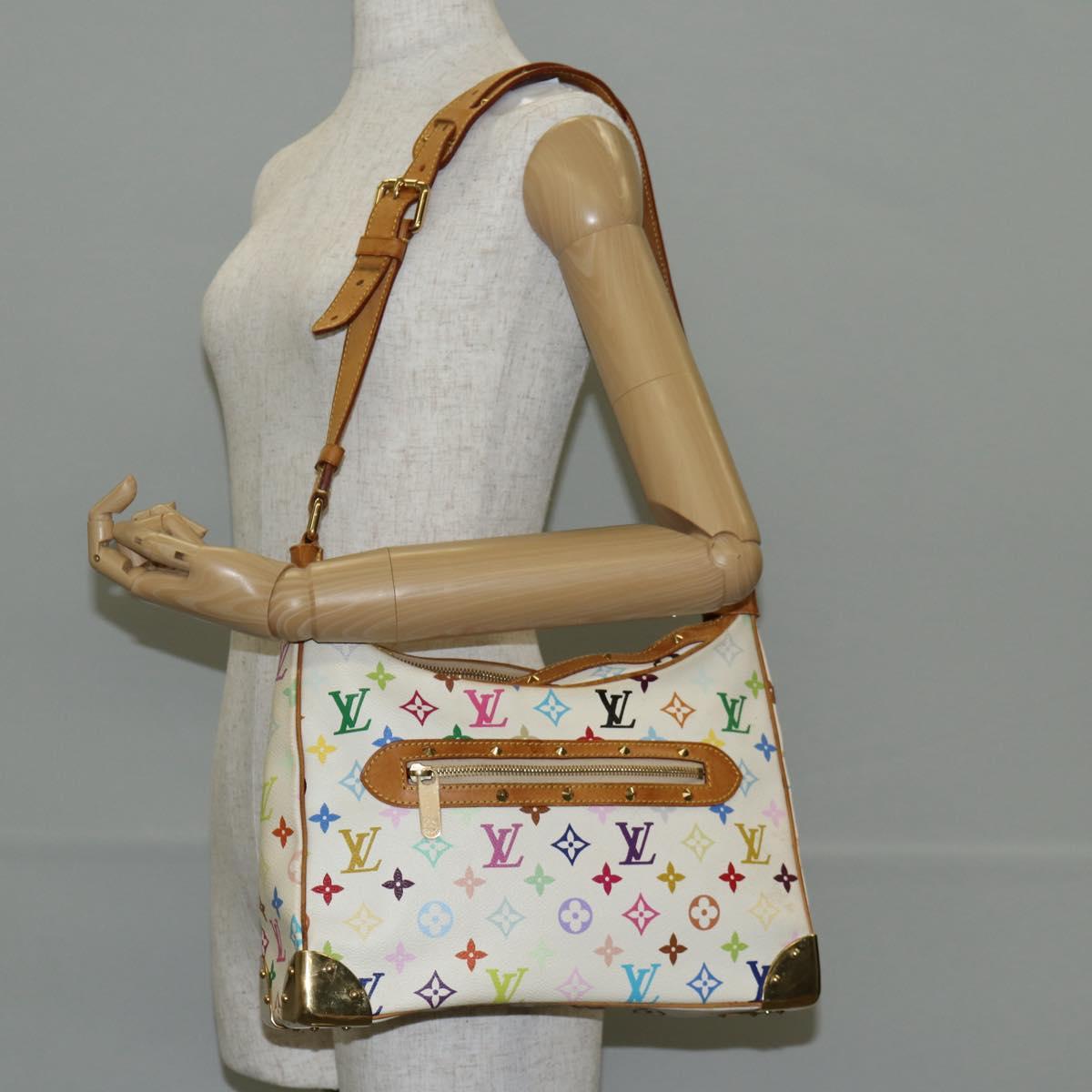 LOUIS VUITTON Monogram Multicolor Boulogne Shoulder Bag M92660 Auth 135572