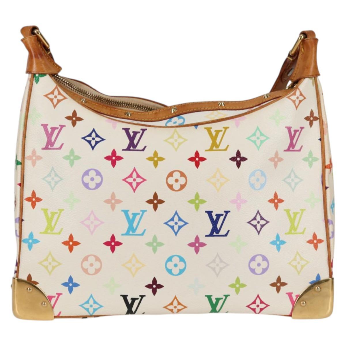 LOUIS VUITTON Monogram Multicolor Boulogne Shoulder Bag M92660 Auth 135572