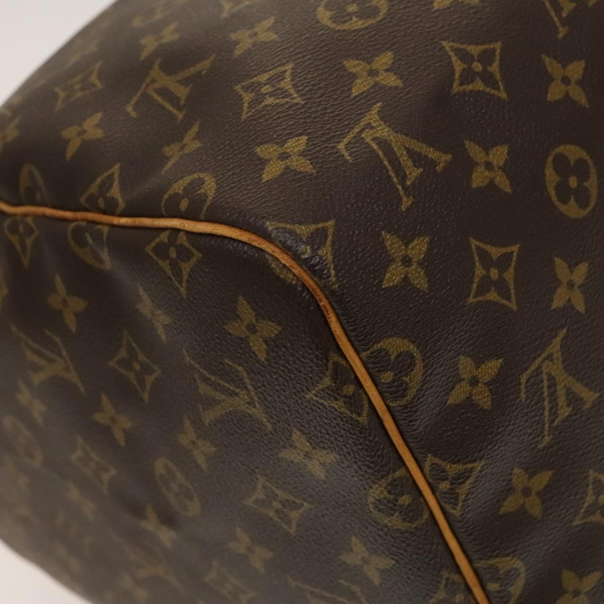 LOUIS VUITTON Monogram Keepall 55 Boston Bag M41424 LV Auth 135575