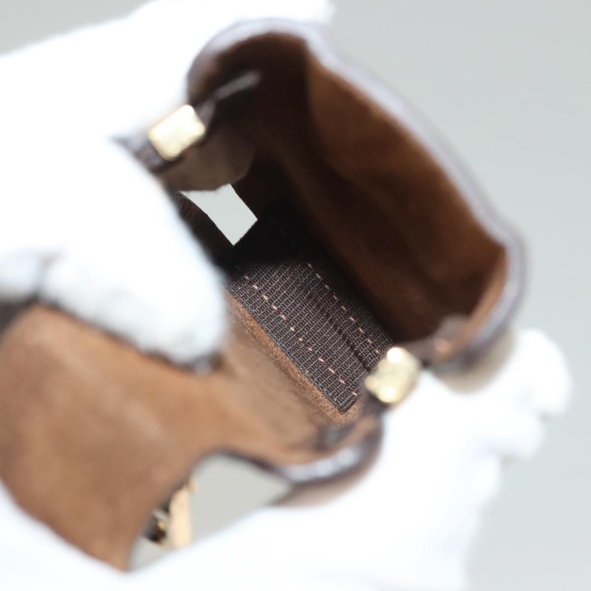 LOUIS VUITTON Monogram Etui Telephone International Cell M63064 LV Auth 135583