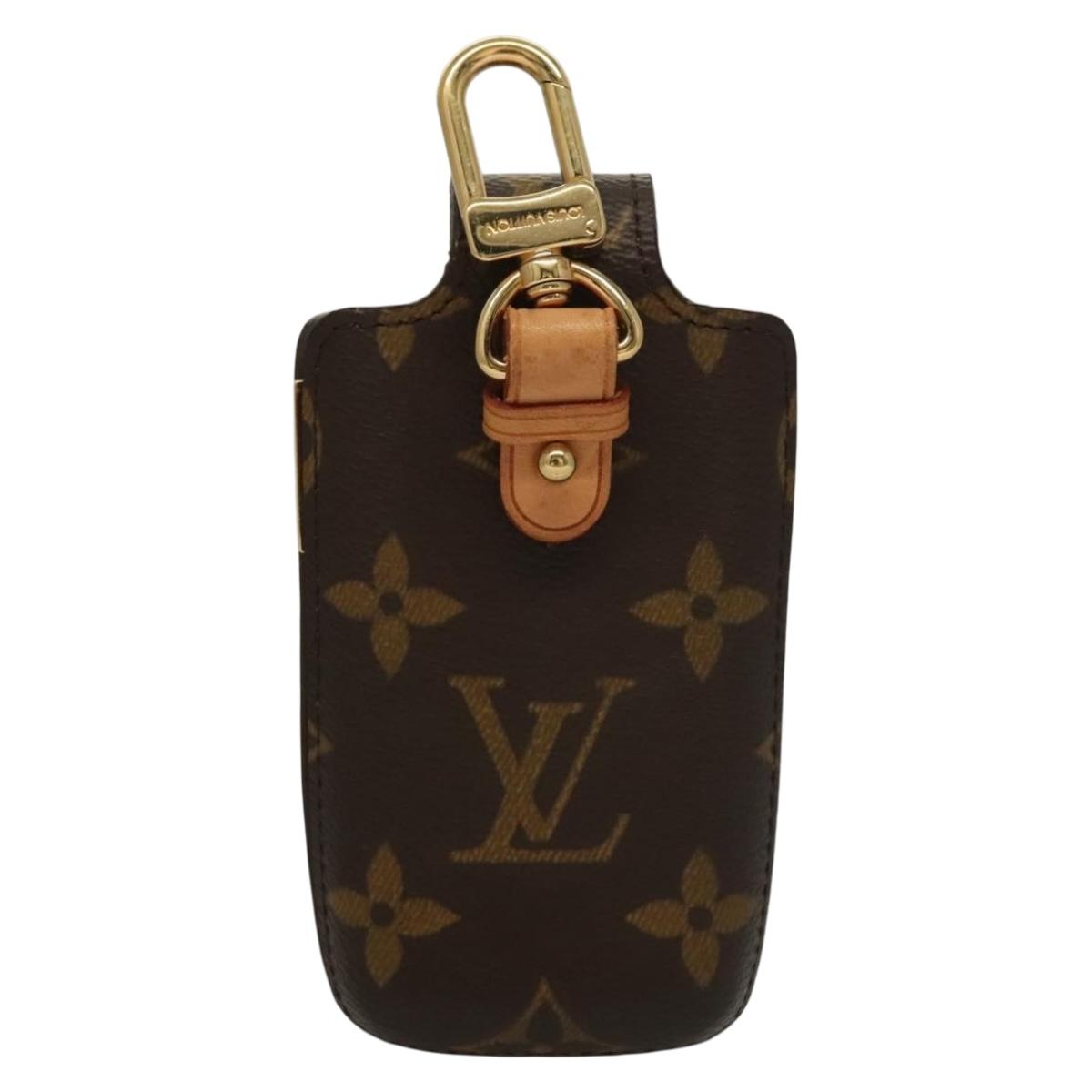 LOUIS VUITTON Monogram Etui Telephone International Cell M63064 LV Auth 135583