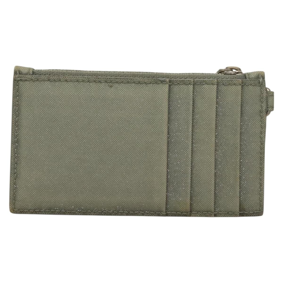 BALENCIAGA Neck Pouch Canvas Gray 594548 Auth 135584