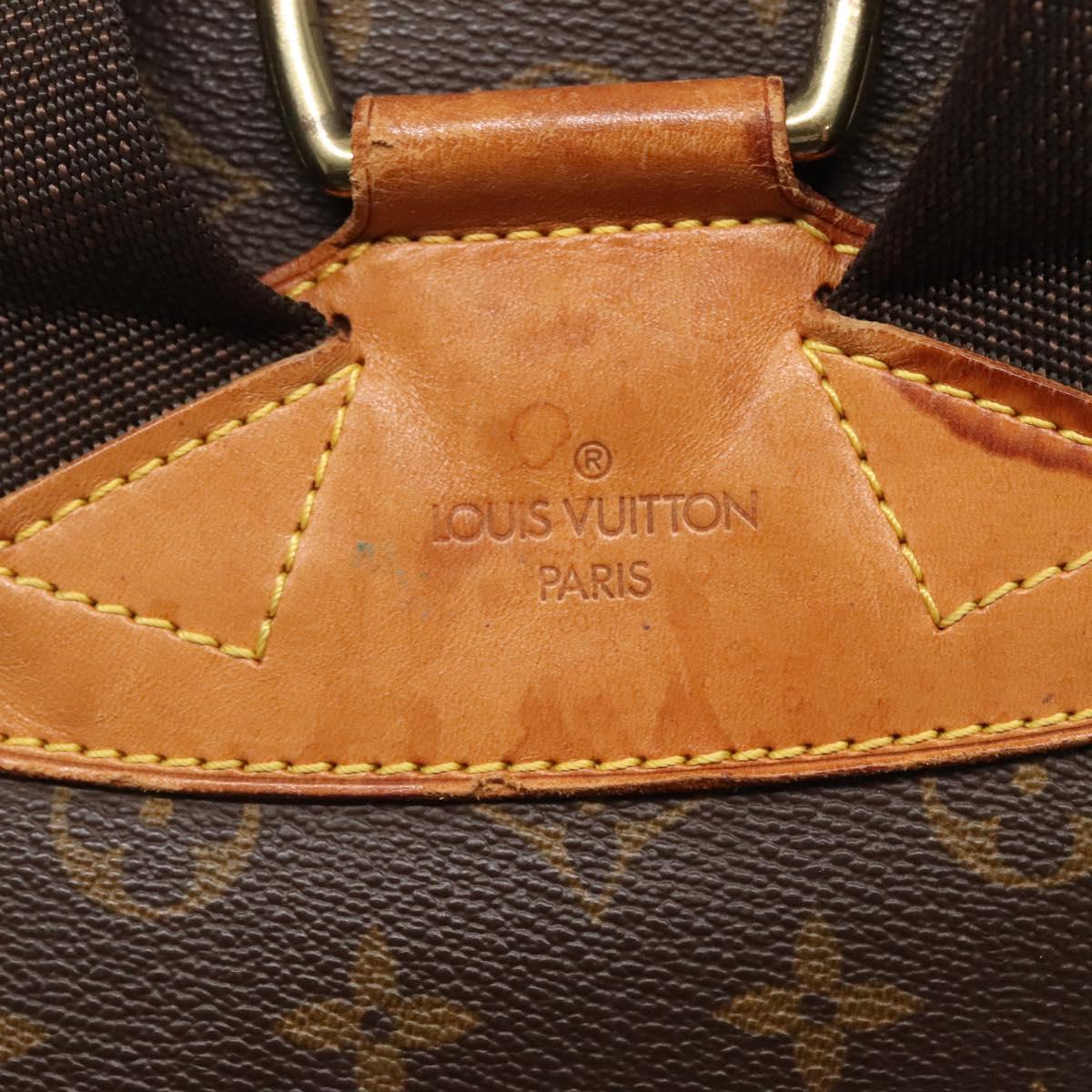LOUIS VUITTON Monogram Montsouris GM Backpack M51135 LV Auth 135592