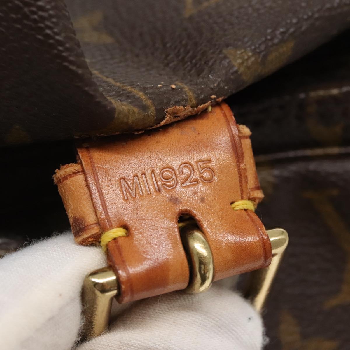 LOUIS VUITTON Monogram Montsouris GM Backpack M51135 LV Auth 135592