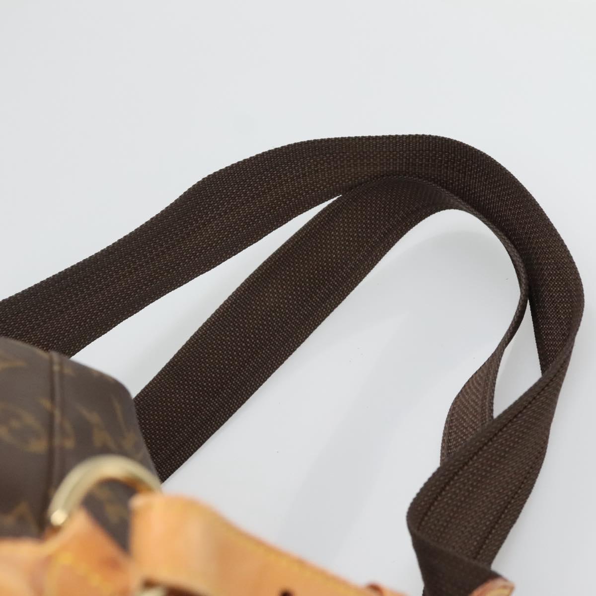 LOUIS VUITTON Monogram Montsouris GM Backpack M51135 LV Auth 135592