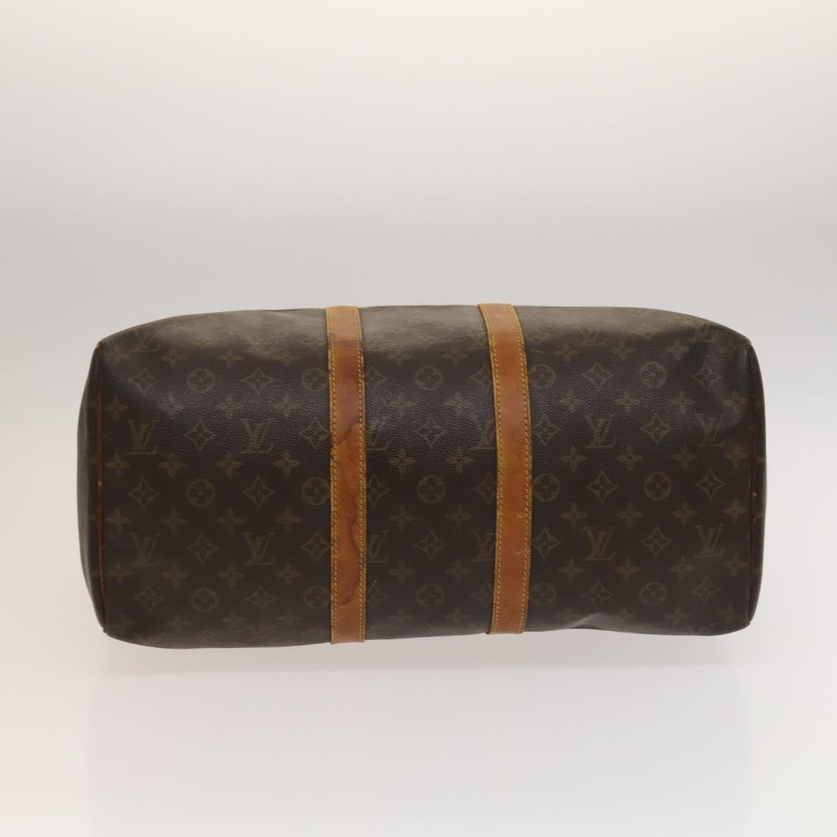 LOUIS VUITTON Monogram Keepall 45 Boston Bag M41428 LV Auth 135596