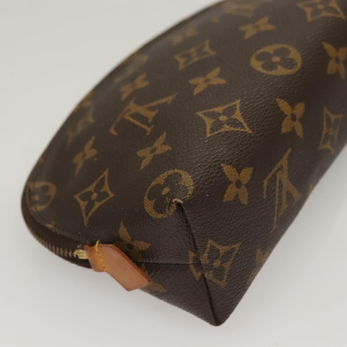 LOUIS VUITTON Monogram Pochette Cosmetic PM Pouch M43998 LV Auth 135599