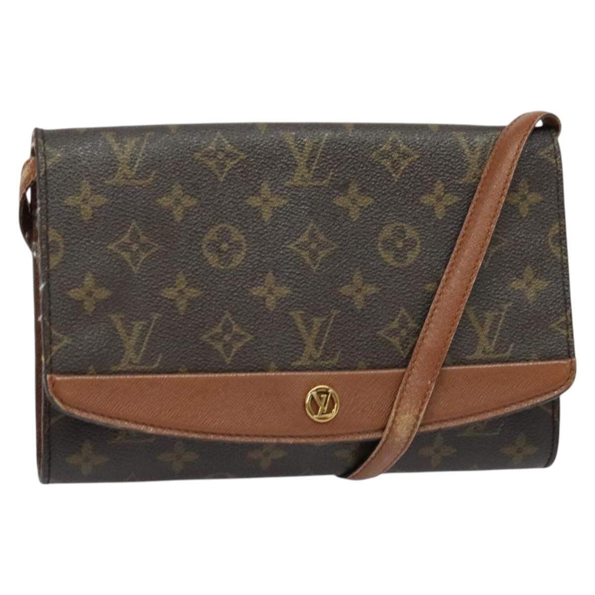 LOUIS VUITTON Monogram Bordeaux 24 Shoulder Bag M51798 LV Auth 135620