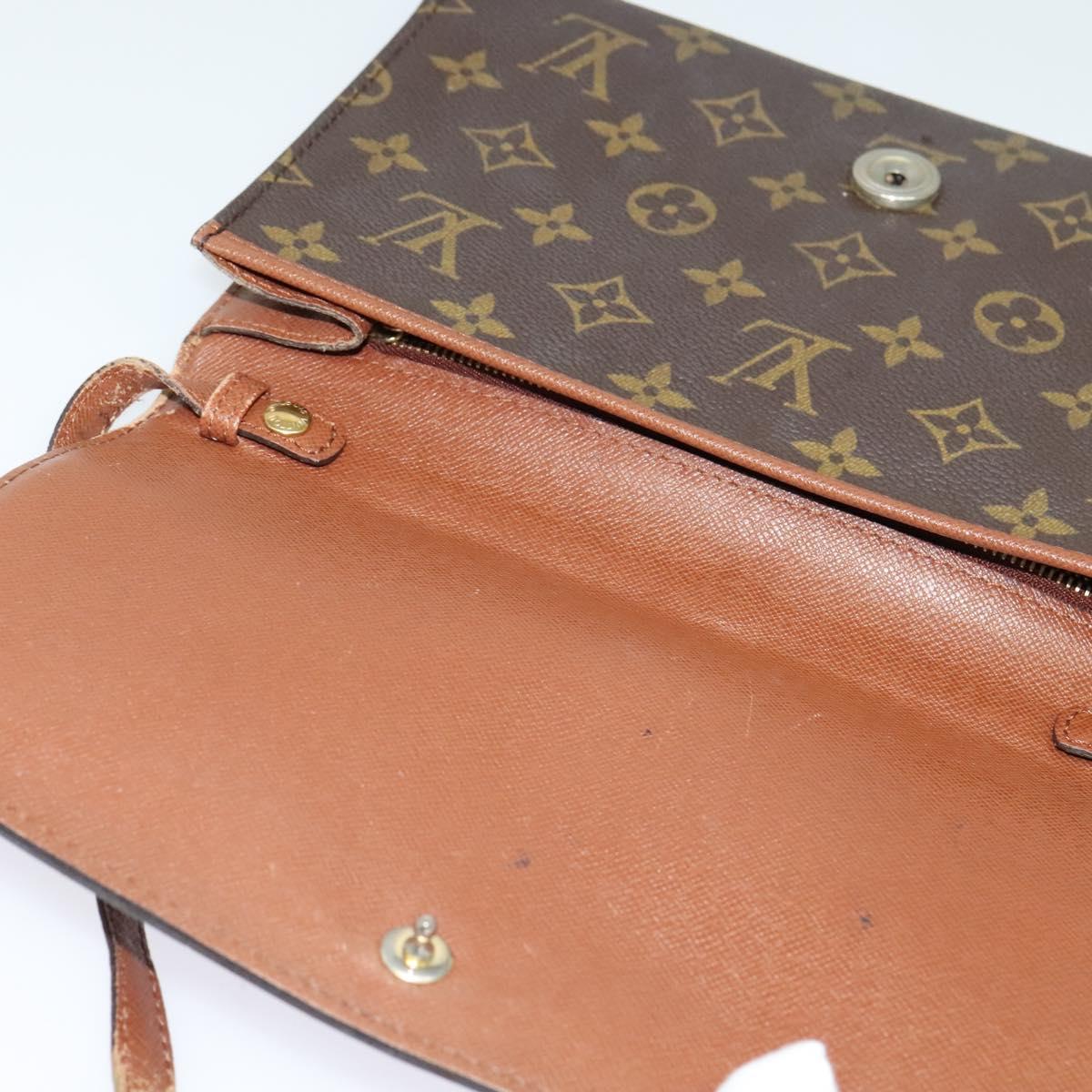 LOUIS VUITTON Monogram Bordeaux 24 Shoulder Bag M51798 LV Auth 135620
