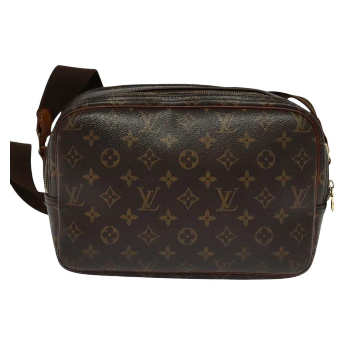 LOUIS VUITTON Monogram Reporter GM Shoulder Bag M45252 LV Auth 135633