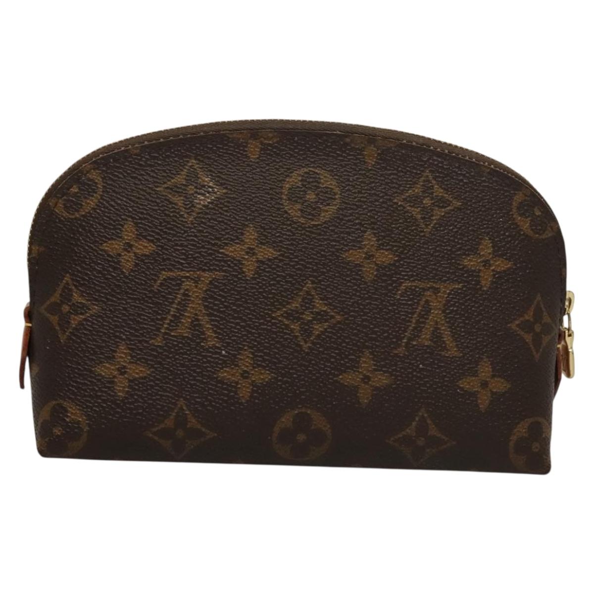 LOUIS VUITTON Monogram Pochette Cosmetic PM Pouch M43998 LV Auth 135634
