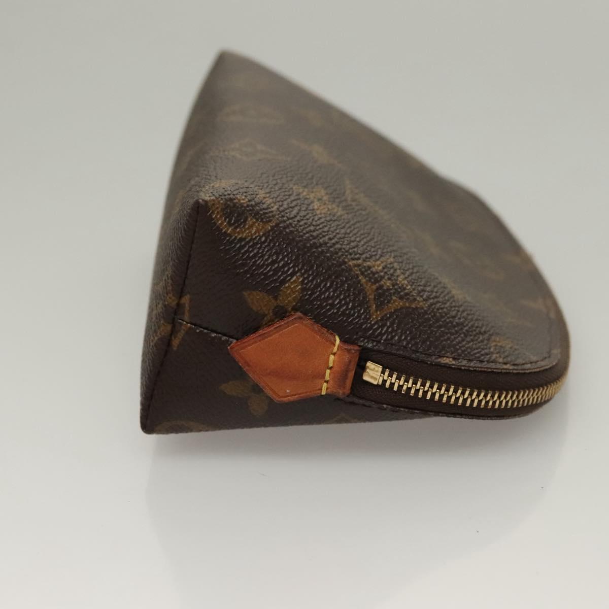 LOUIS VUITTON Monogram Pochette Cosmetic PM Pouch M43998 LV Auth 135634
