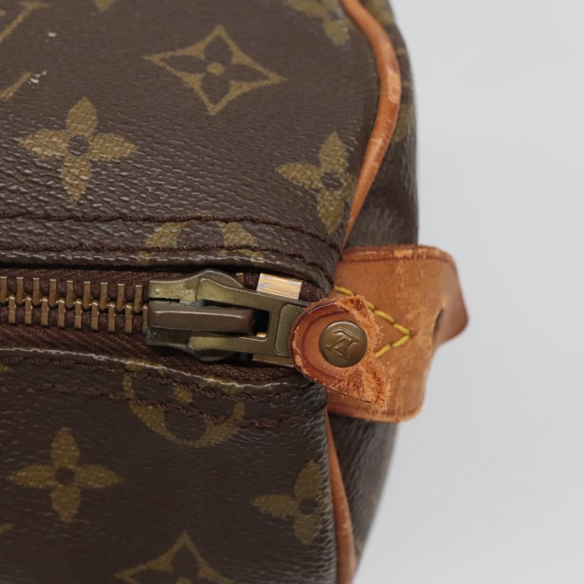LOUIS VUITTON Monogram Speedy 35 Hand Bag M41524 LV Auth 135636