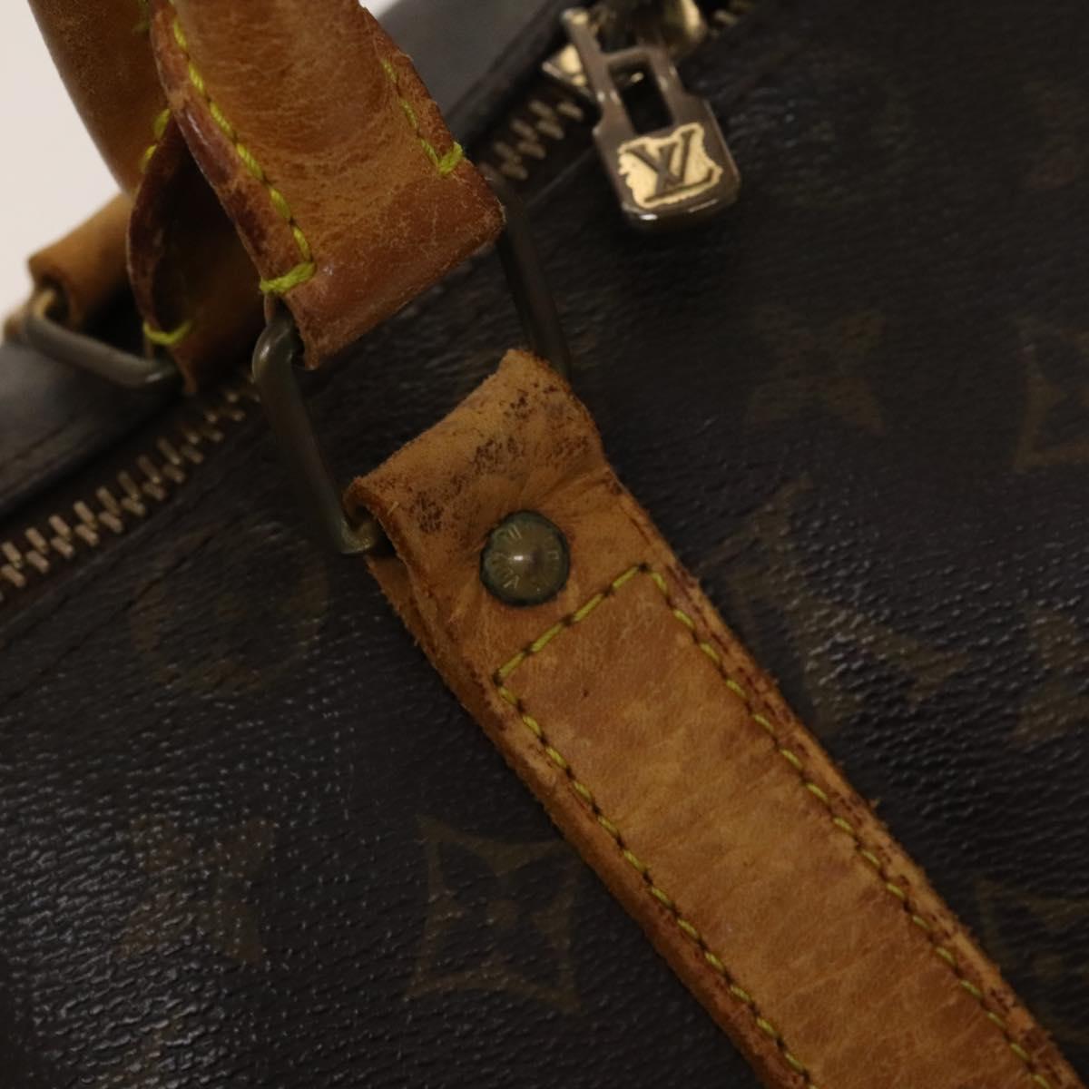 LOUIS VUITTON Monogram Keepall Bandouliere 45 Boston Bag M41418 LV Auth 135652