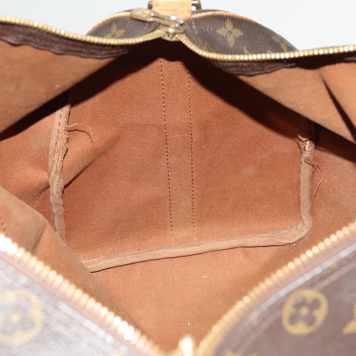 LOUIS VUITTON Monogram Keepall Bandouliere 45 Boston Bag M41418 LV Auth 135652