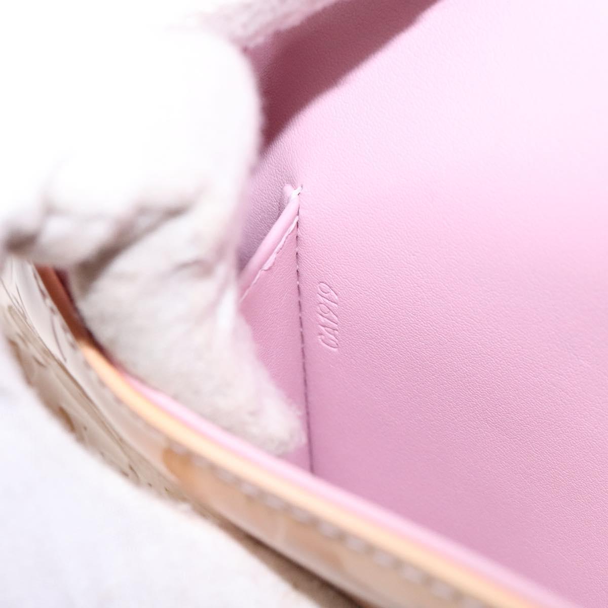 LOUIS VUITTON Vernis Thompson Street Bag Marshmallow Pink M91070 LV Auth 135656