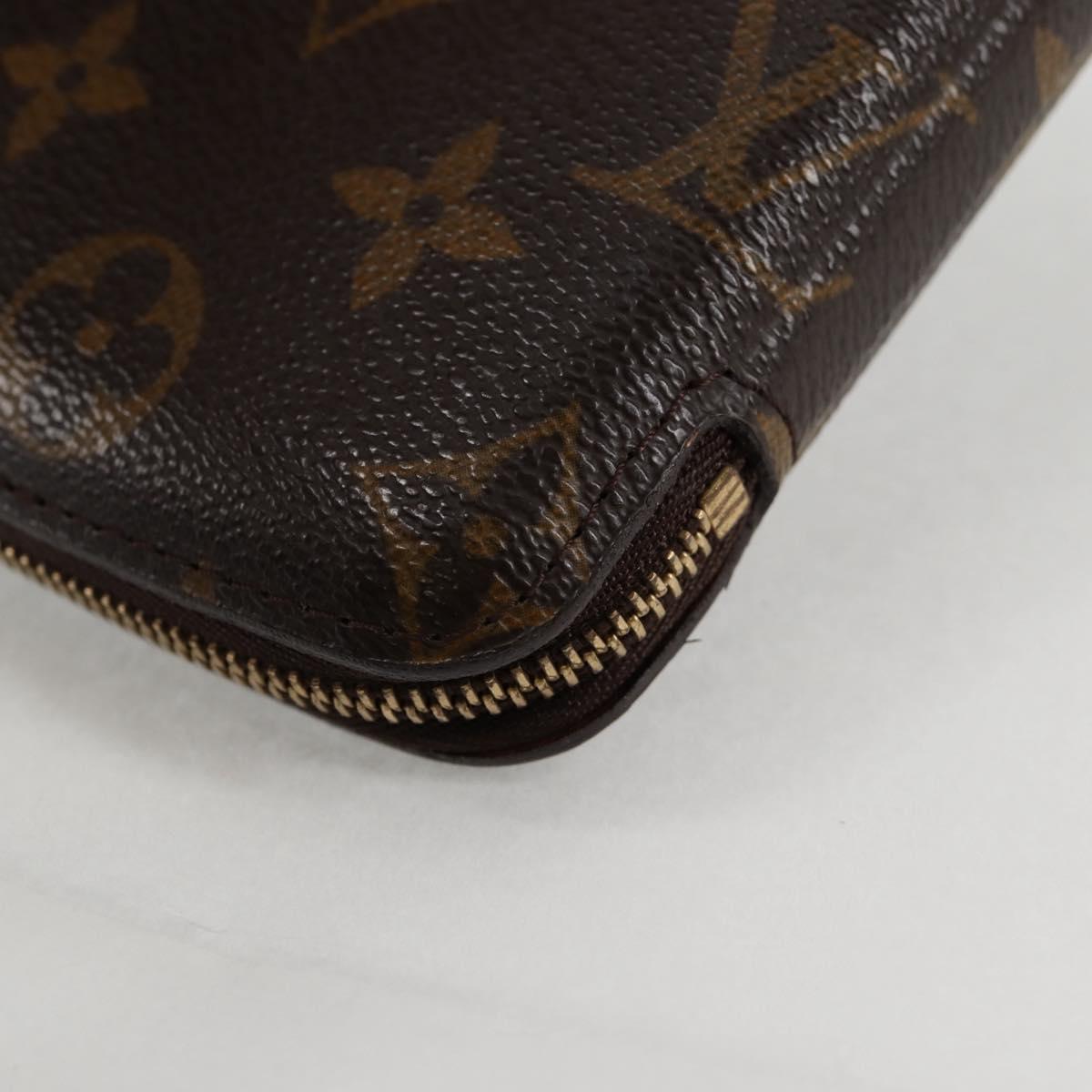 LOUIS VUITTON Monogram Agenda Jeode Travel Case M62950 LV Auth 135694